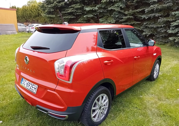 SsangYong Tivoli cena 52900 przebieg: 71000, rok produkcji 2019 z Częstochowa małe 379